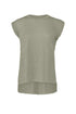 Women´s Flowy Muscle Tee With Rolled Cuff